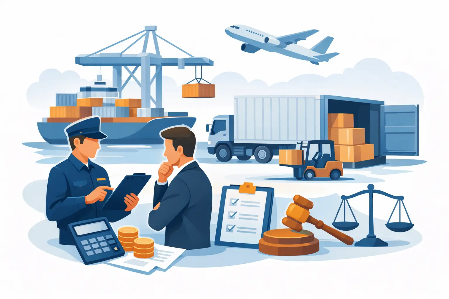 Who Pays Import Clearance Fees on Commercial Cargo?