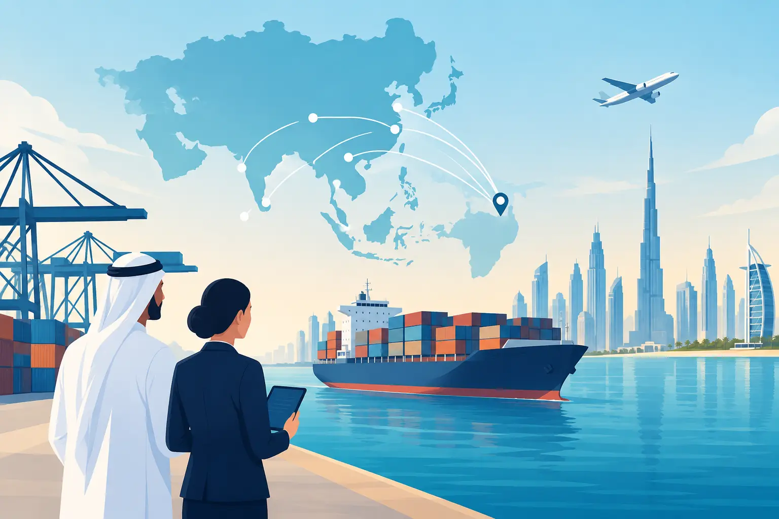 Asia Shipping Guide for Dubai Trade Teams