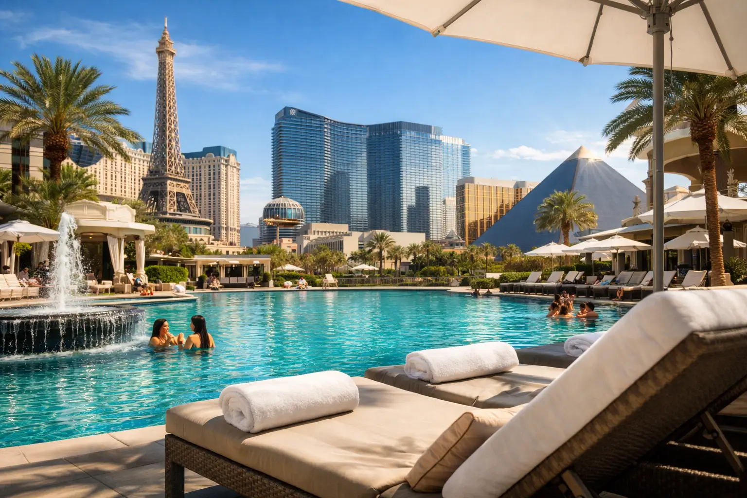 10 Best Las Vegas Pools for Adults to Book
