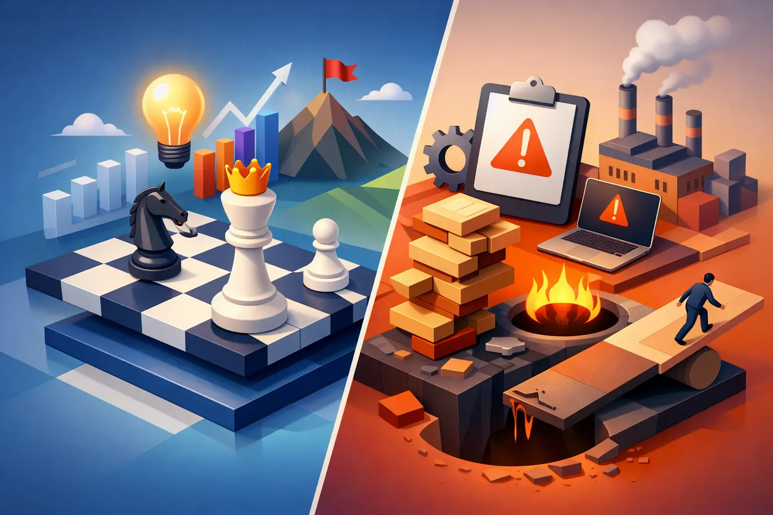 Strategic Risk Versus Operational Risk Explained