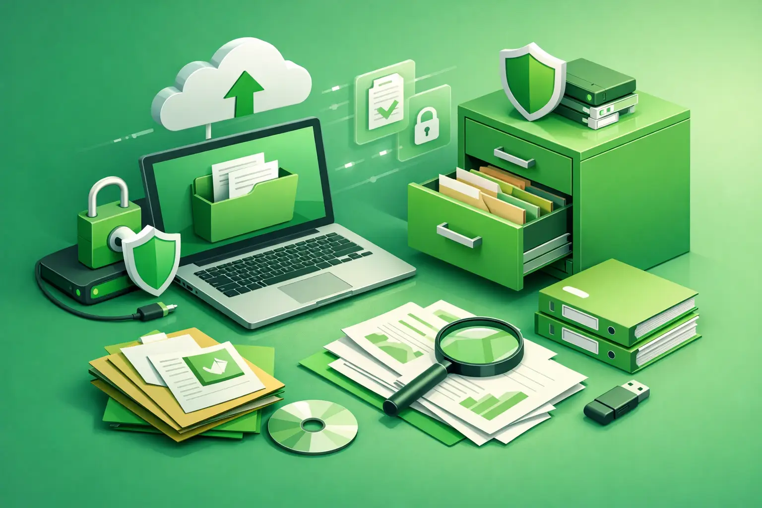 Dokumente archivieren: sicher und einfach