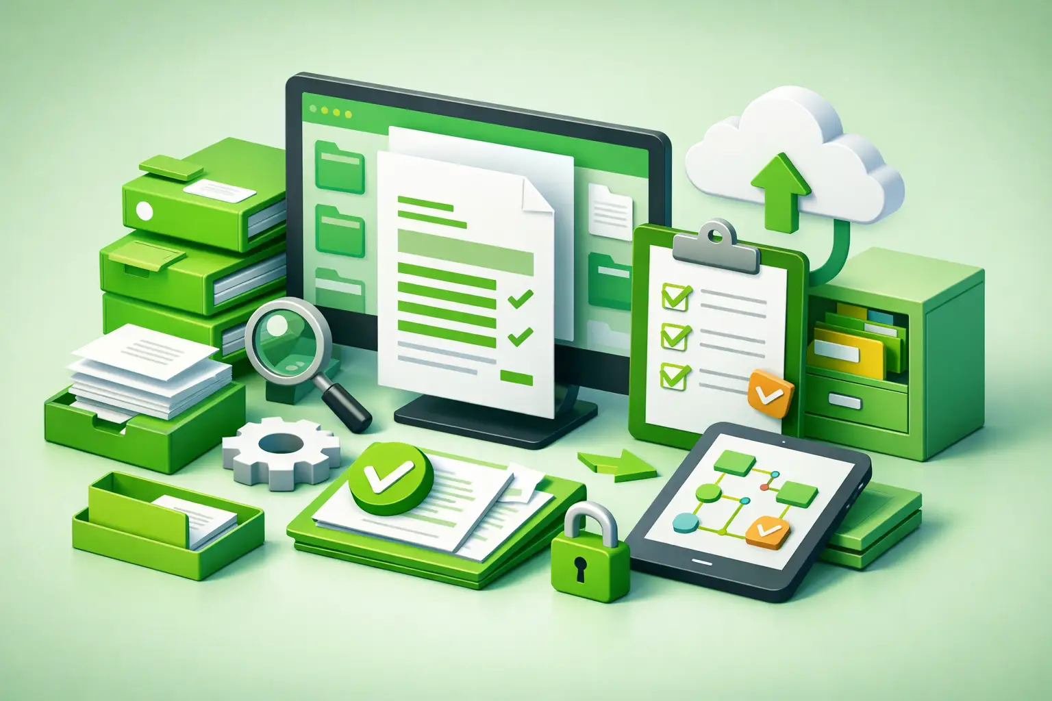 Dokumentenmanagement Software für klare Prozesse
