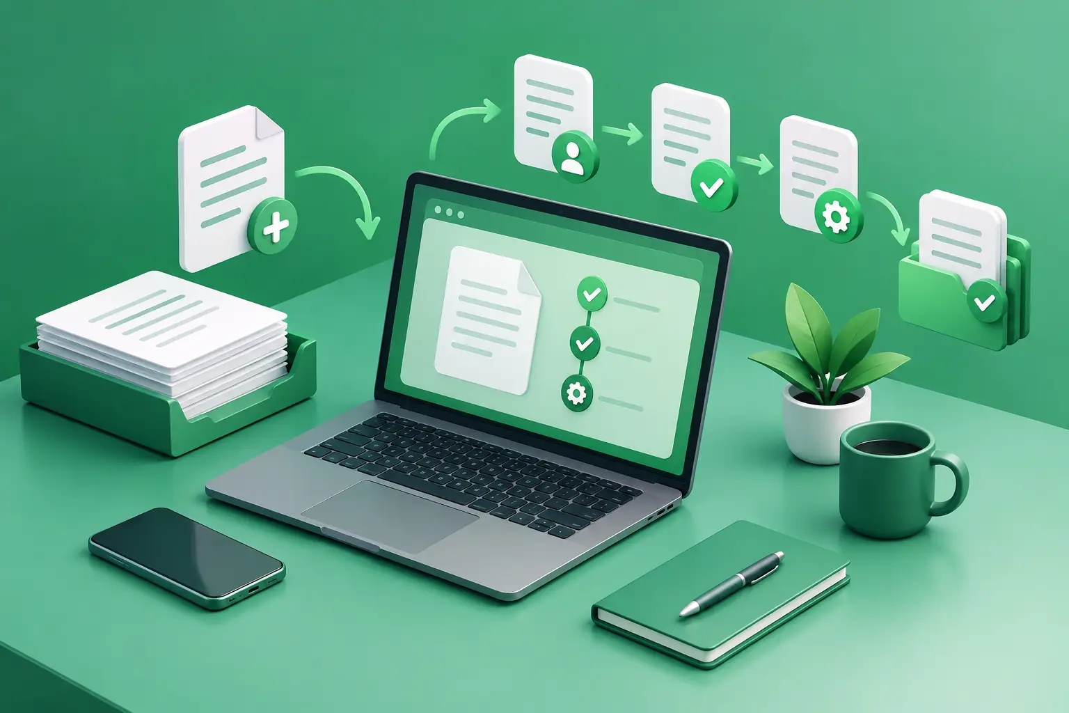 Dokumentenworkflow Software, die Arbeit vereinfacht
