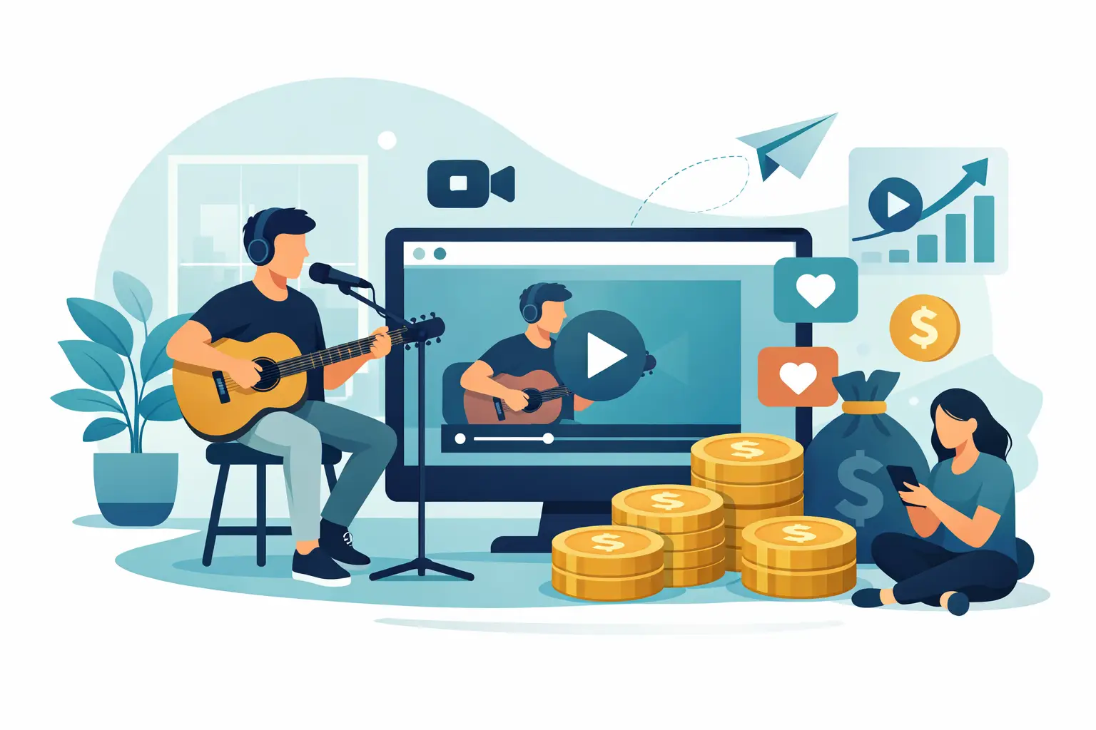 How to Monetize Music Videos Without a Label