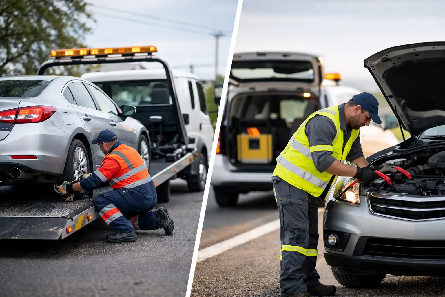 Local Towing Versus National Roadside