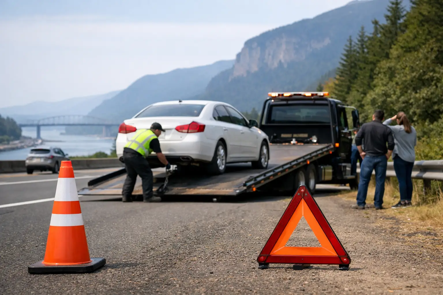 Troutdale Towing for Highway Breakdowns