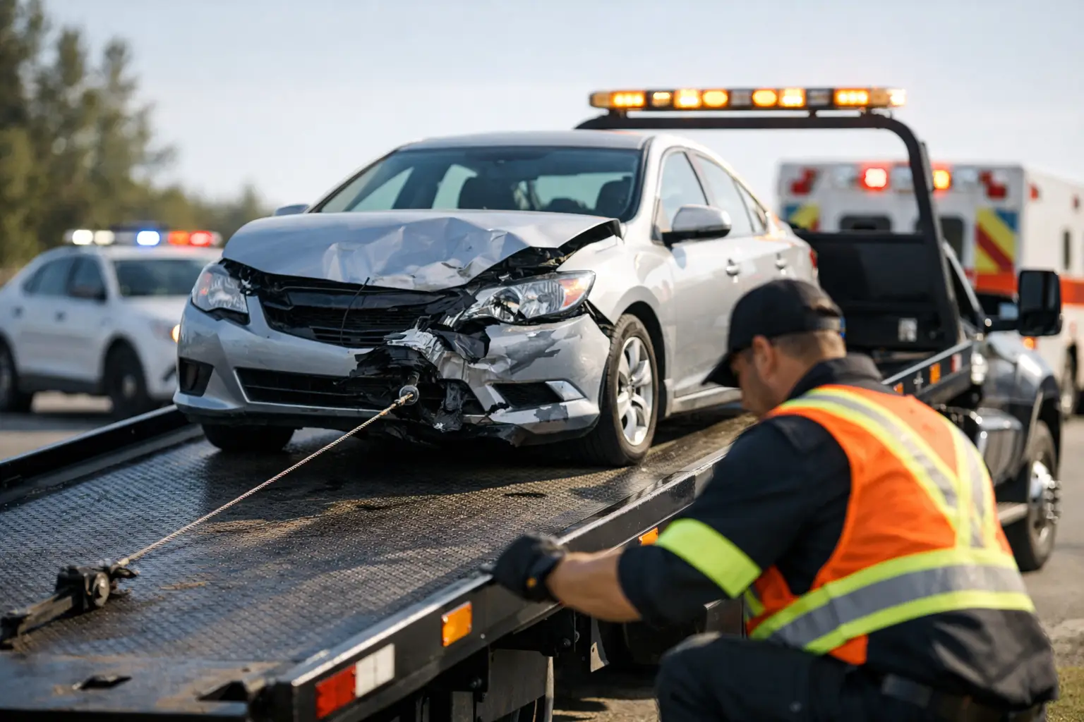 Accident Recovery Towing Service Guide