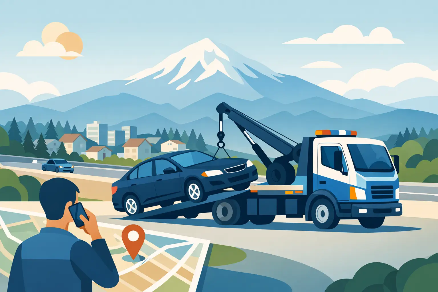 Need a Tow Truck Near Gresham Fast?