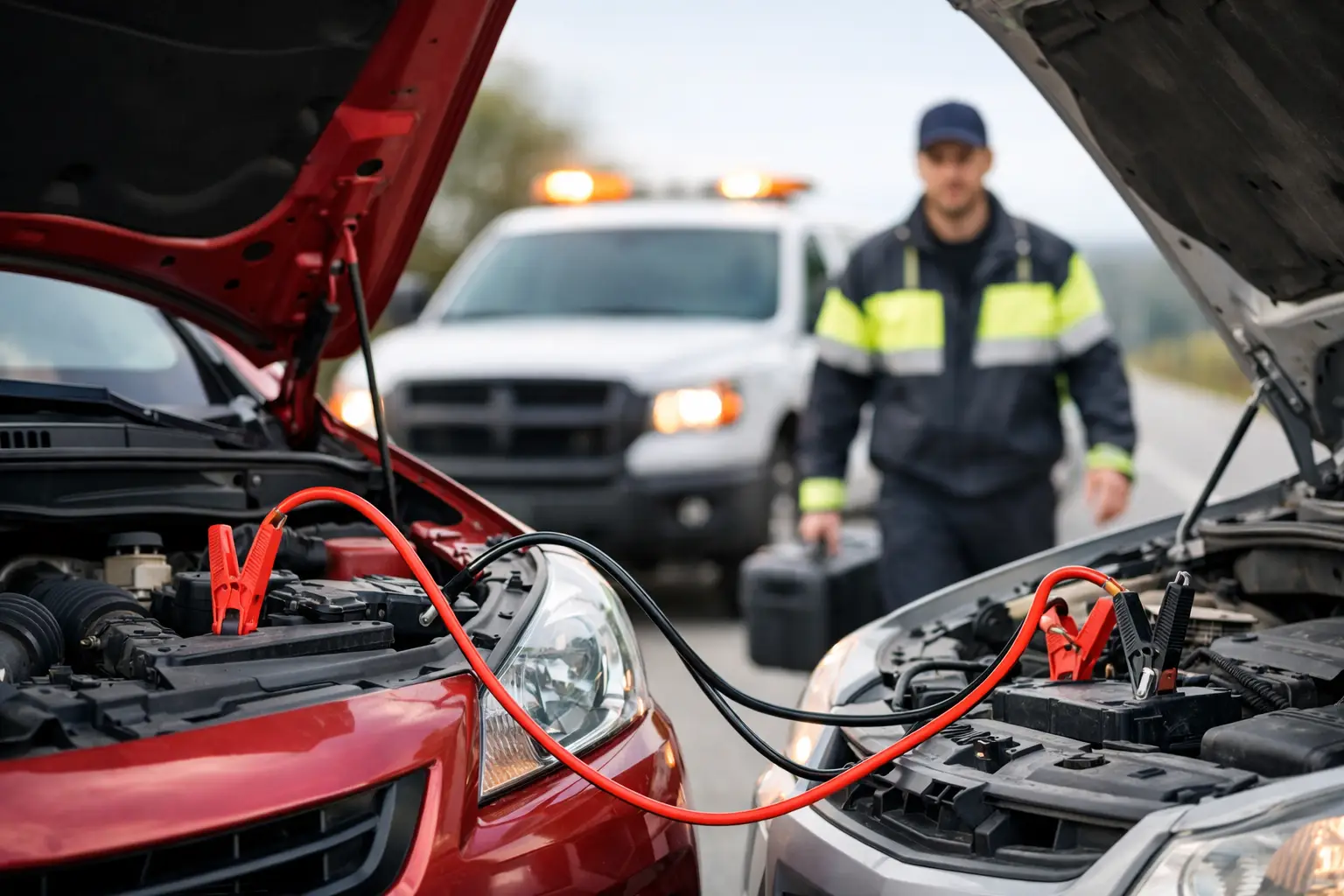 Dead Battery Jump Start Service Fast Help