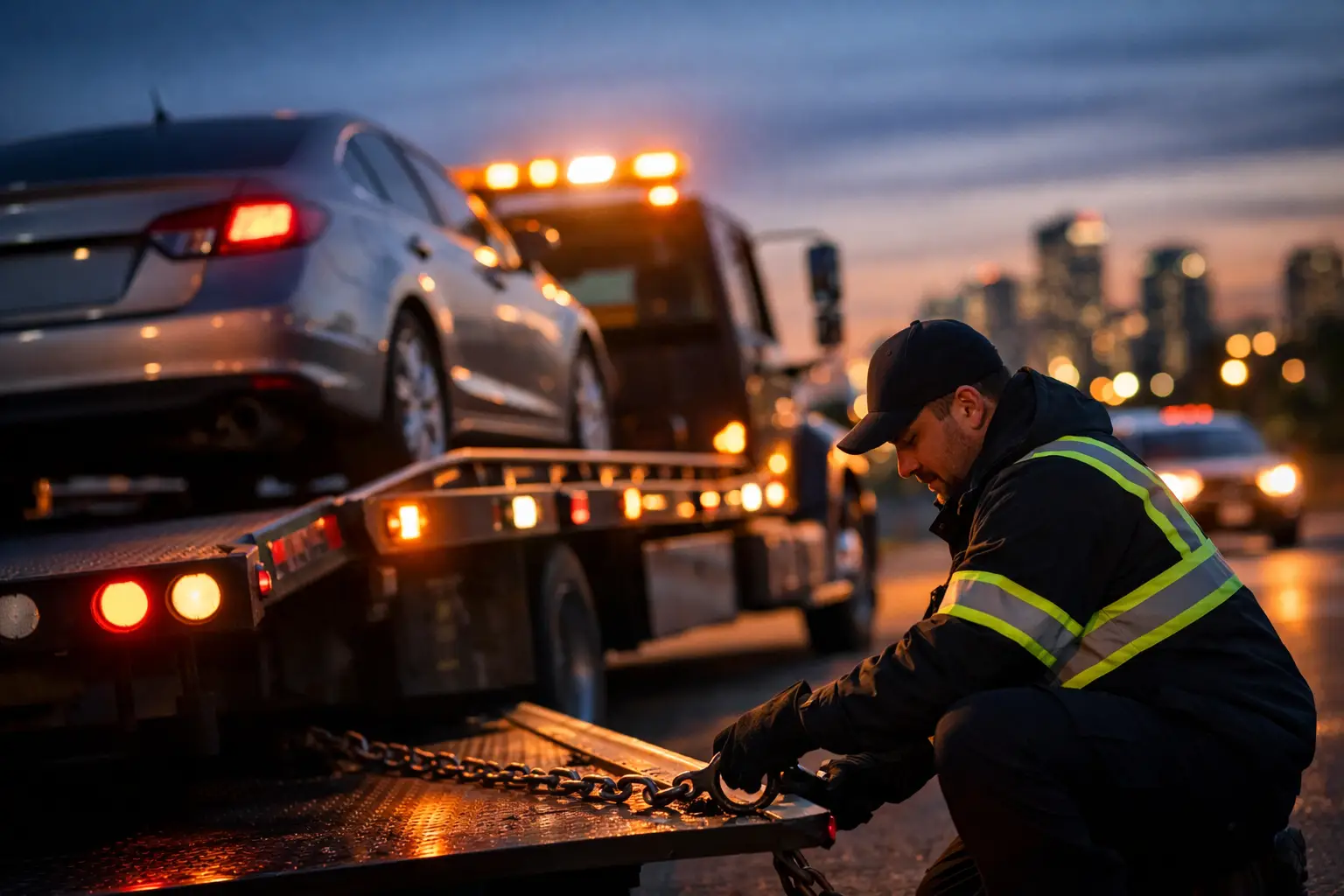 24 Hour Tow Service When Time Matters
