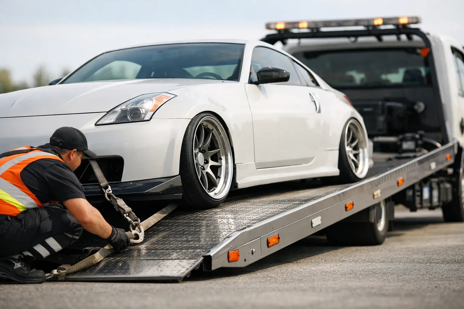Safe Towing for Lowered Cars Done Right
