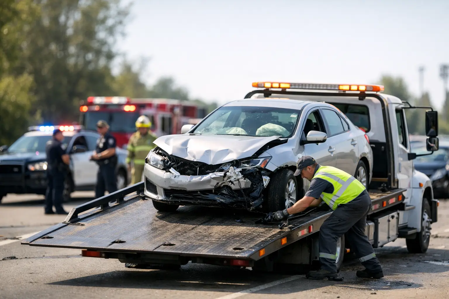 Guide to Accident Scene Towing