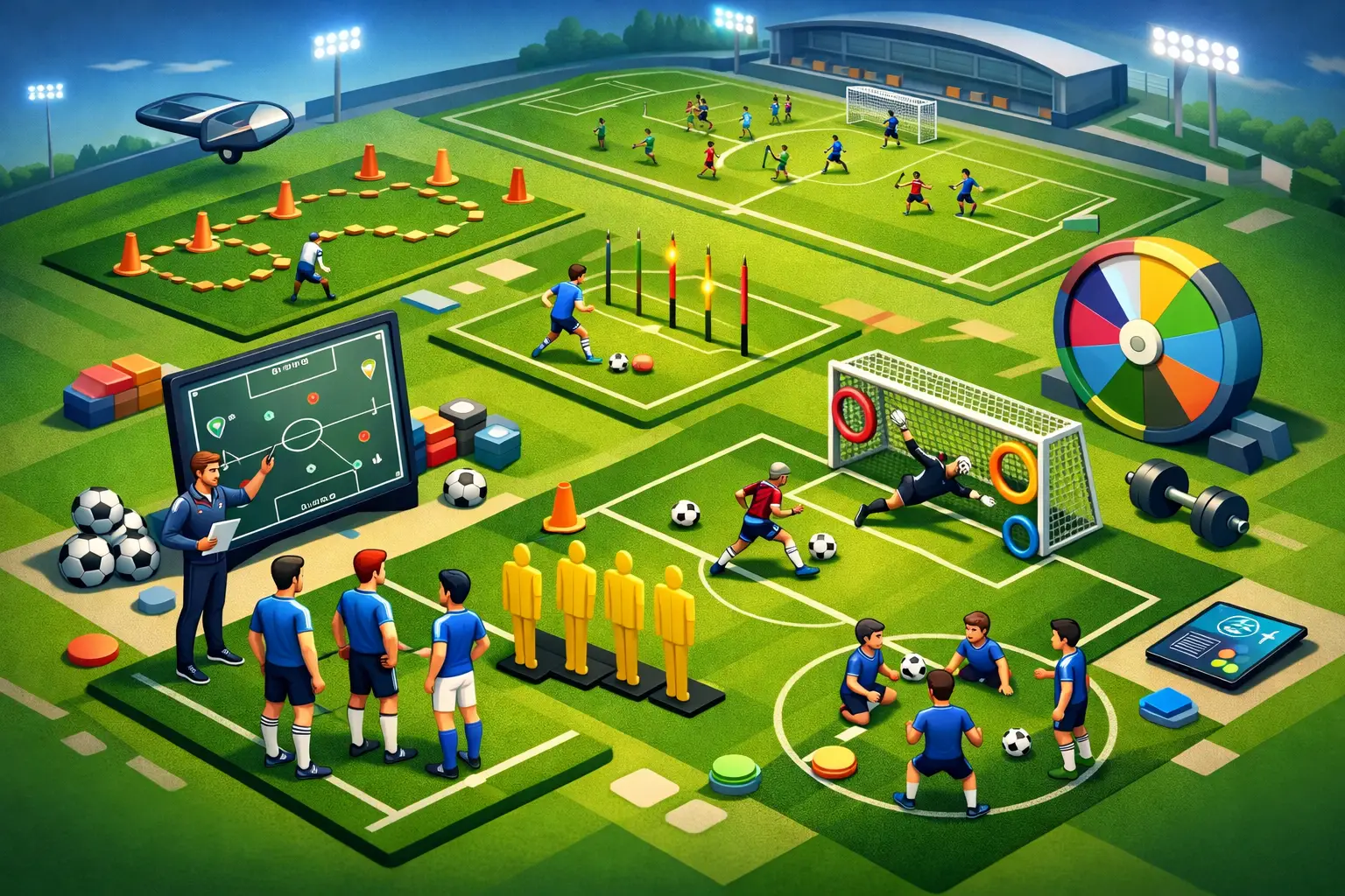 Best Training Drills in Top Eleven Explained