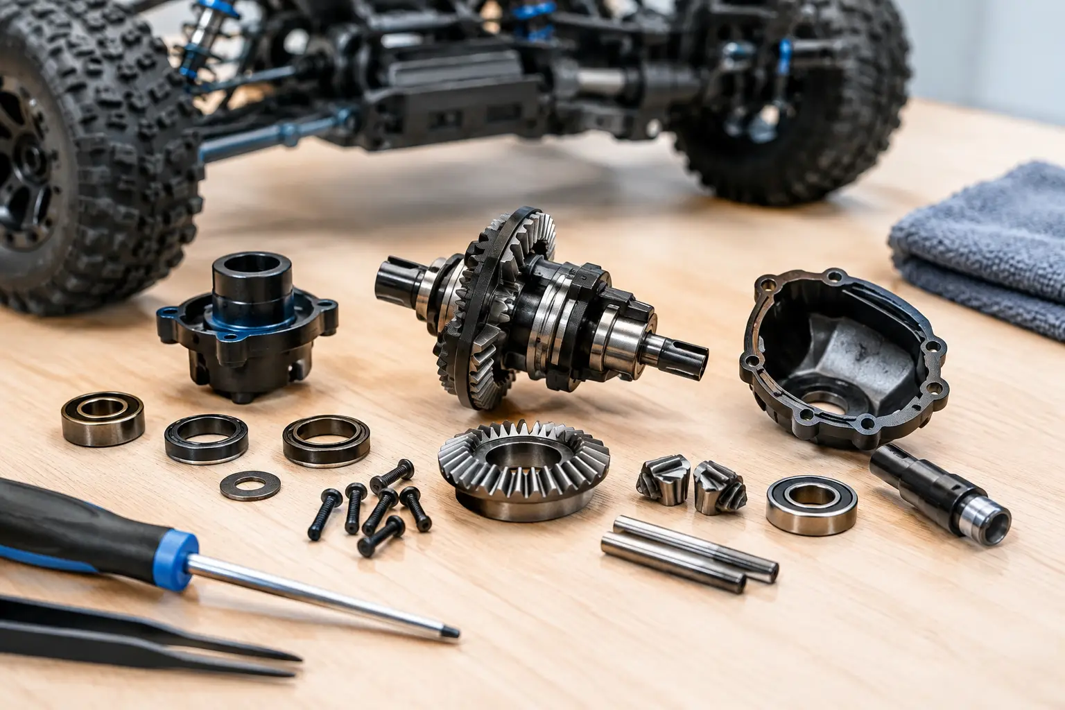 How to Rebuild an RC Differential Properly
