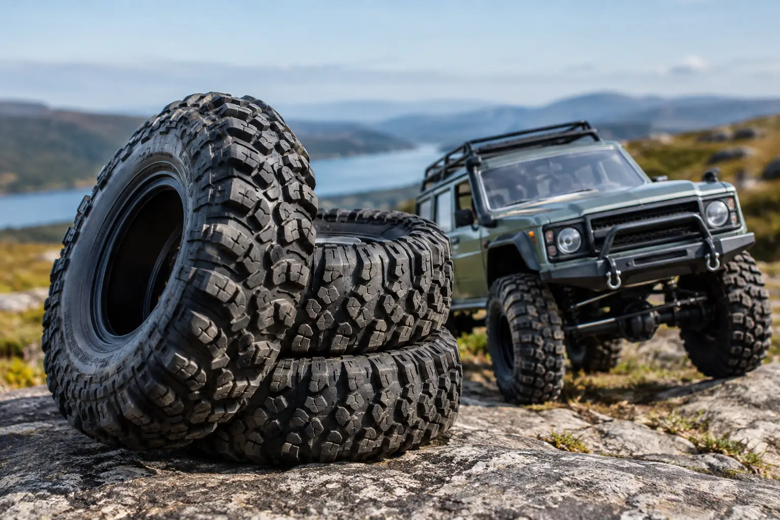 Best Scale Crawler Tyres for UK Trail Driving