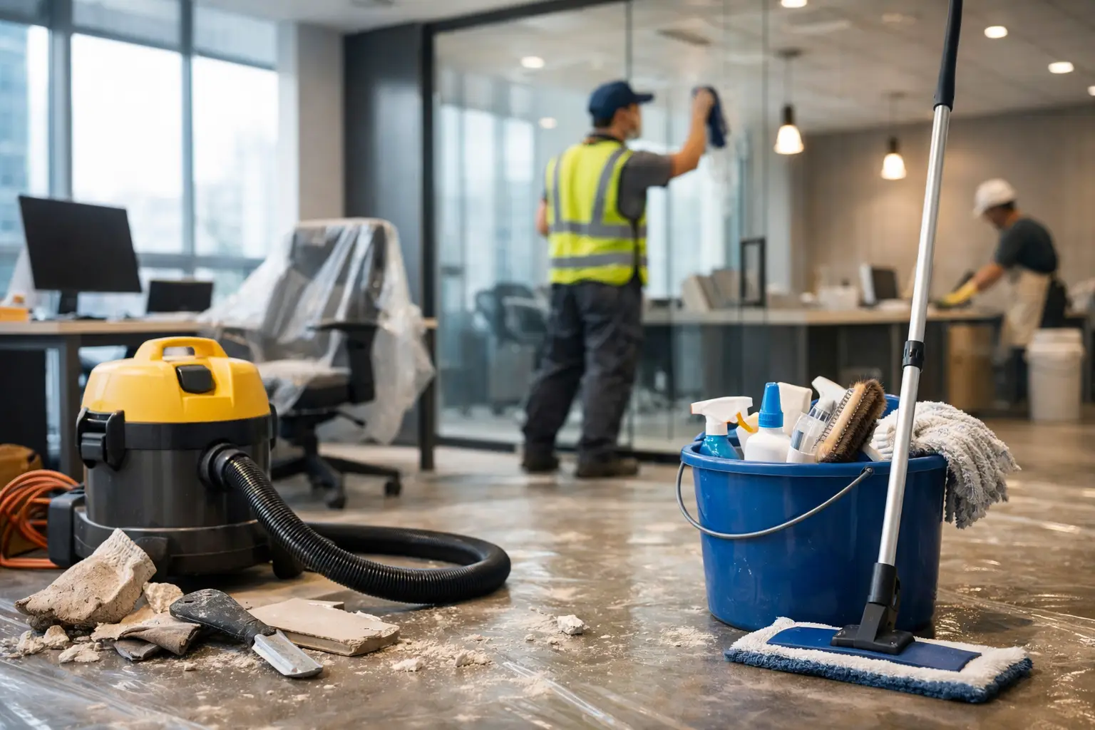 Post Construction Cleaning for Offices