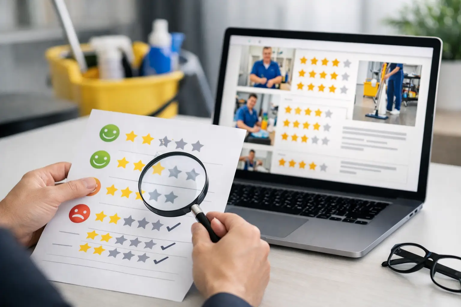 How to Read Janitorial Vendor Reviews Clearly