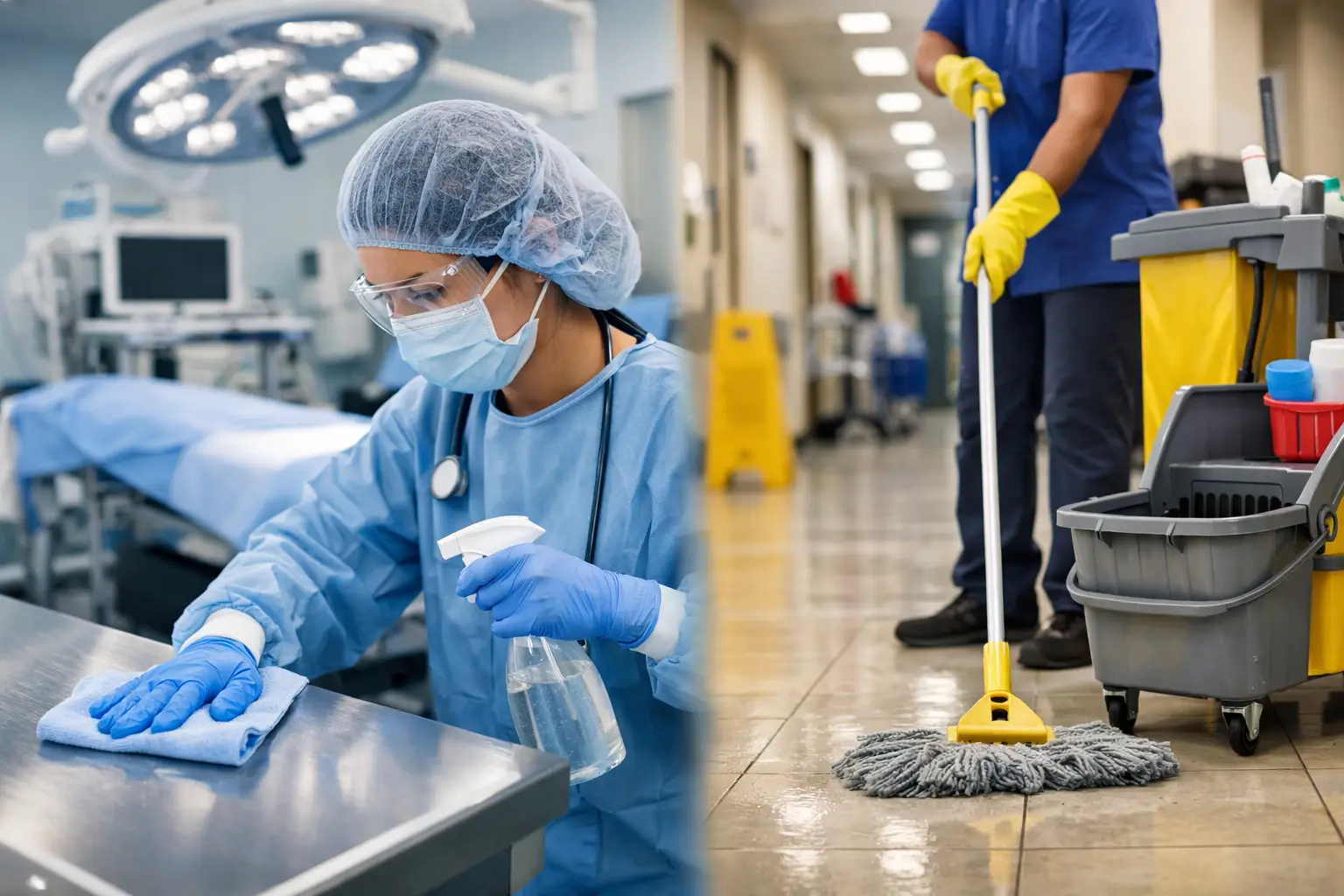 Medical Cleaning vs Standard Janitorial: Key Differences