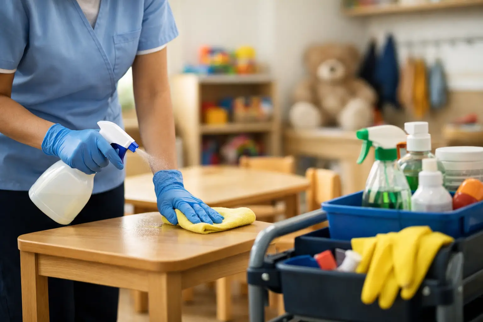 Daycare Cleaning and Sanitizing Services