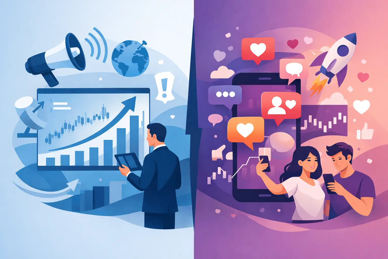News Catalysts vs Social Buzz in Stocks