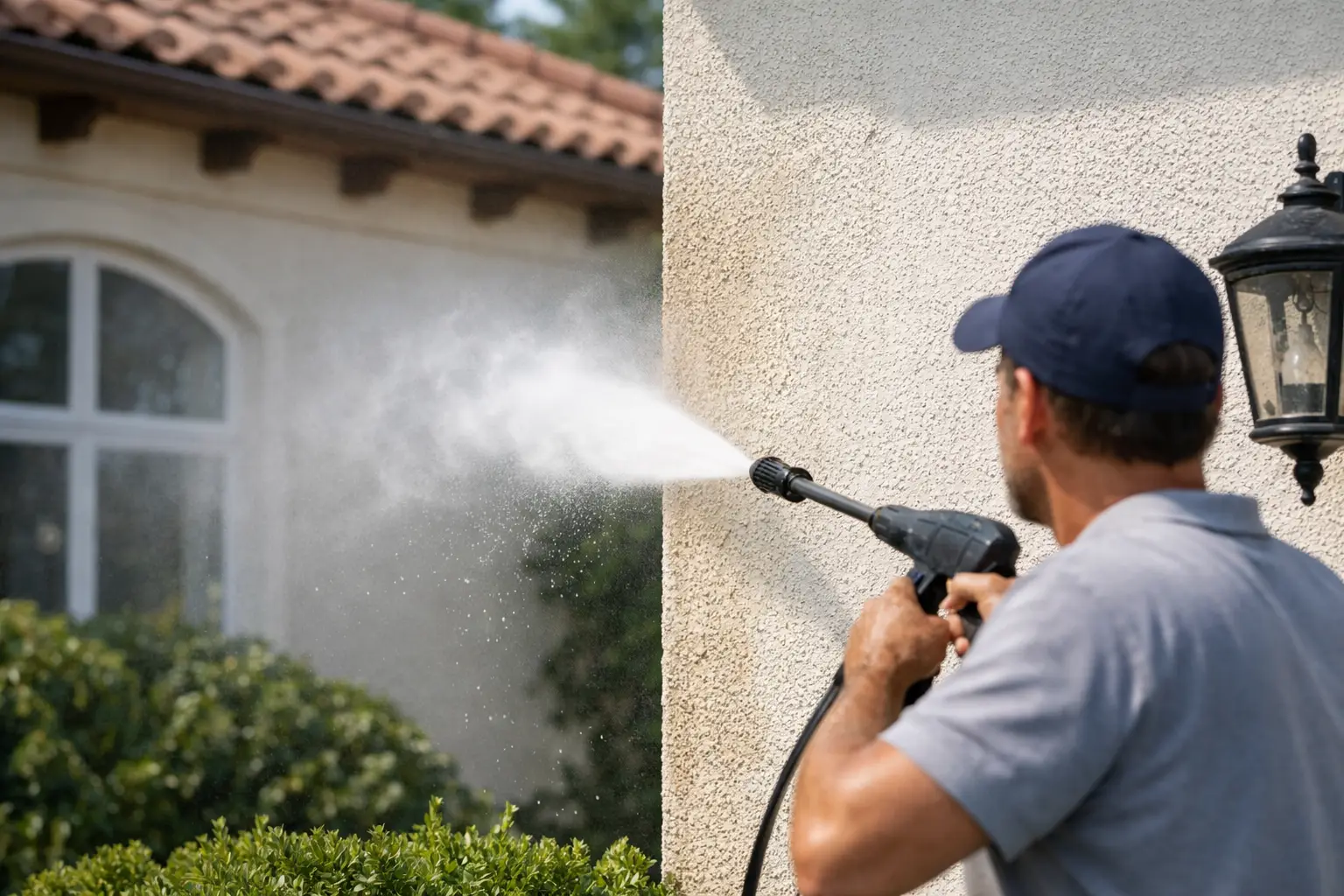 How to Wash Stucco Exterior Safely