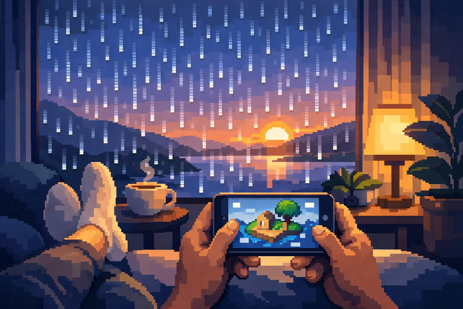 An Idle Game for Evening Wind Down, Made Calmer