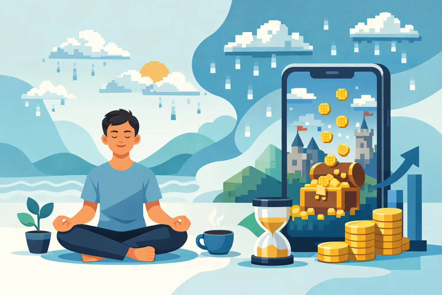 How to Play Idle Games Mindfully and Calmly