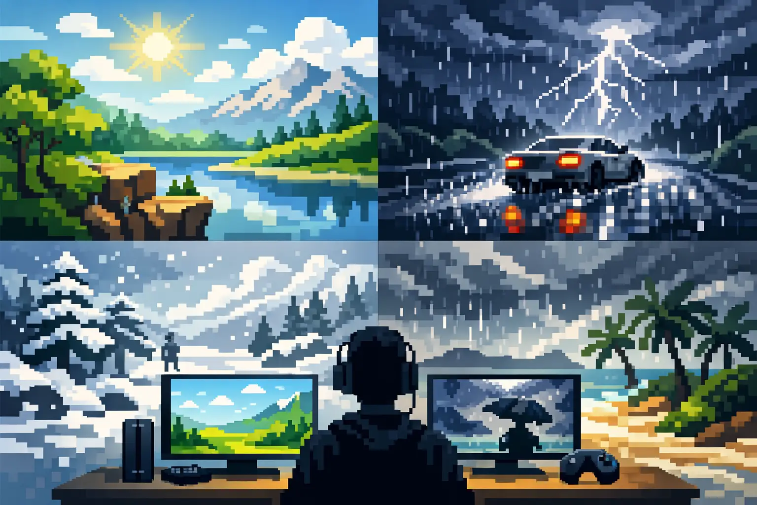 12 Best Games With Dynamic Weather to Unwind