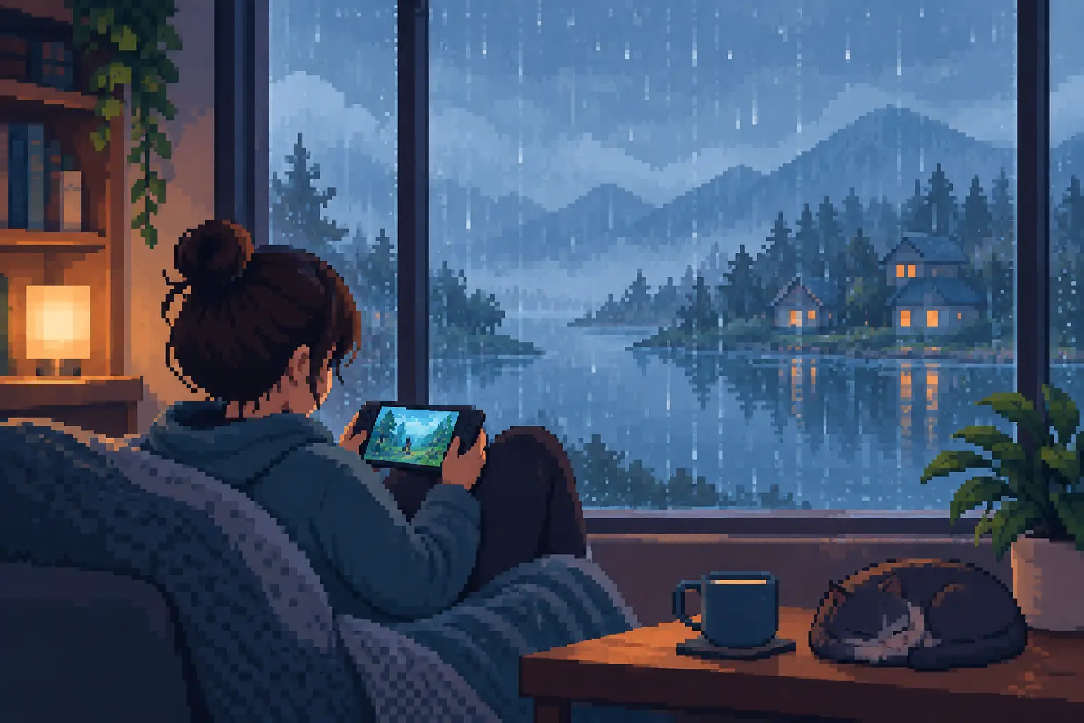 Why a Game With Rain Sound Visuals Feels Calming