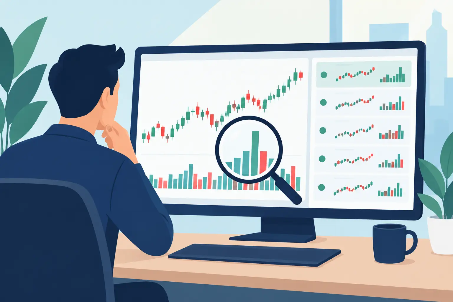 How an Unusual Volume Stock Screener Finds Setups