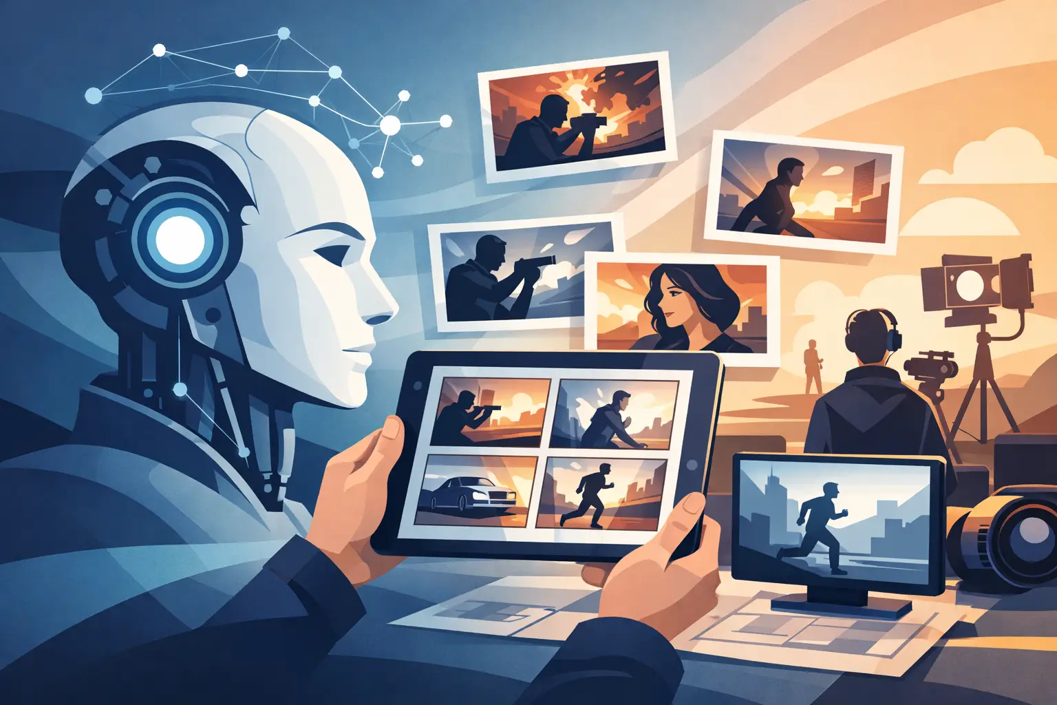 AI Storyboard Generator for Film Changes Previs