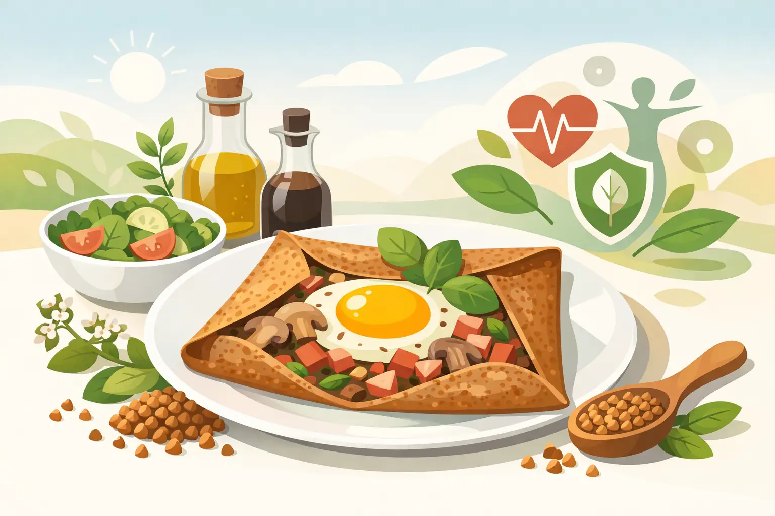 Buckwheat Galette Health Benefits, Served Well