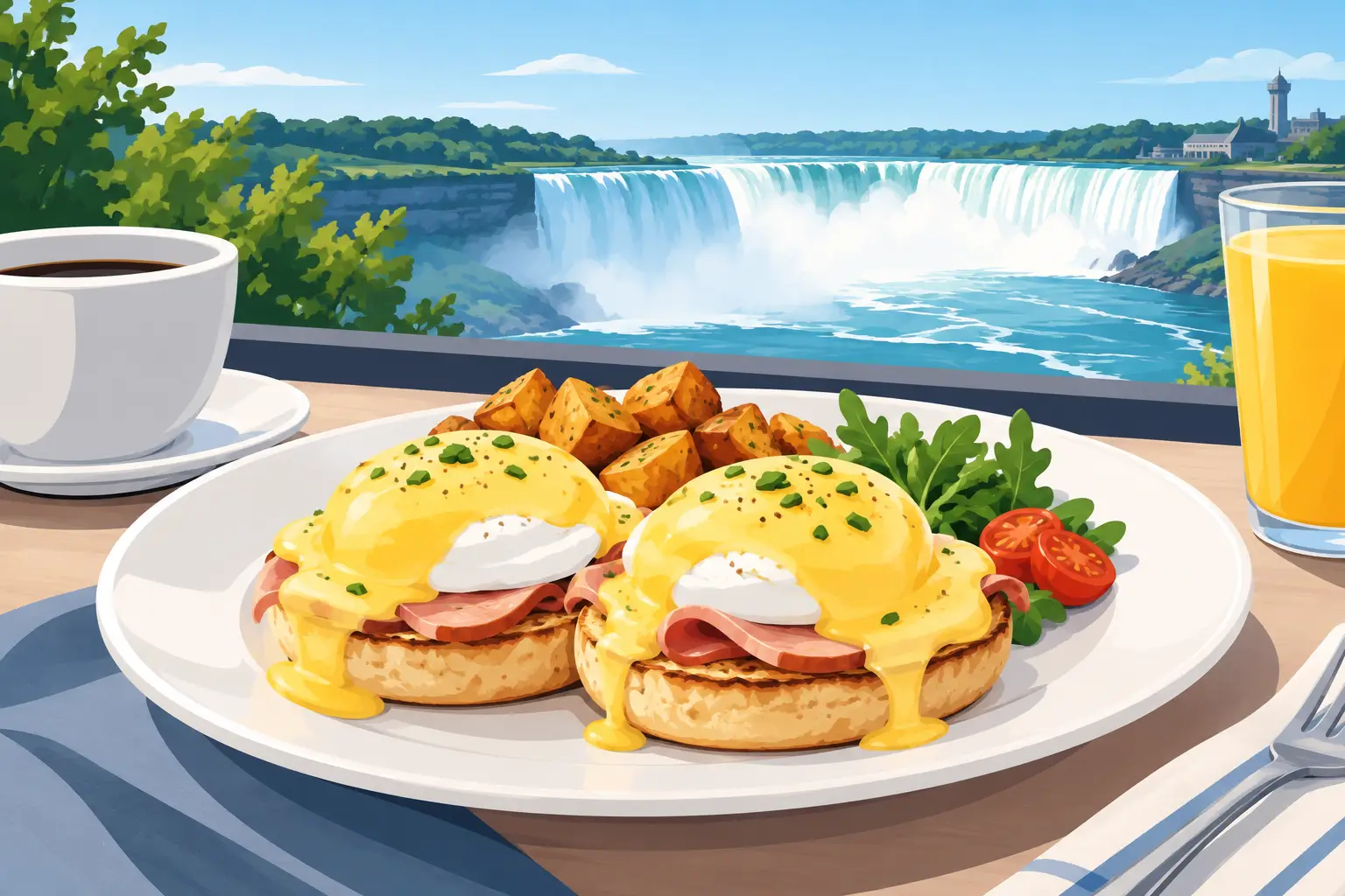 Best Eggs Benedict Niagara Falls for Brunch