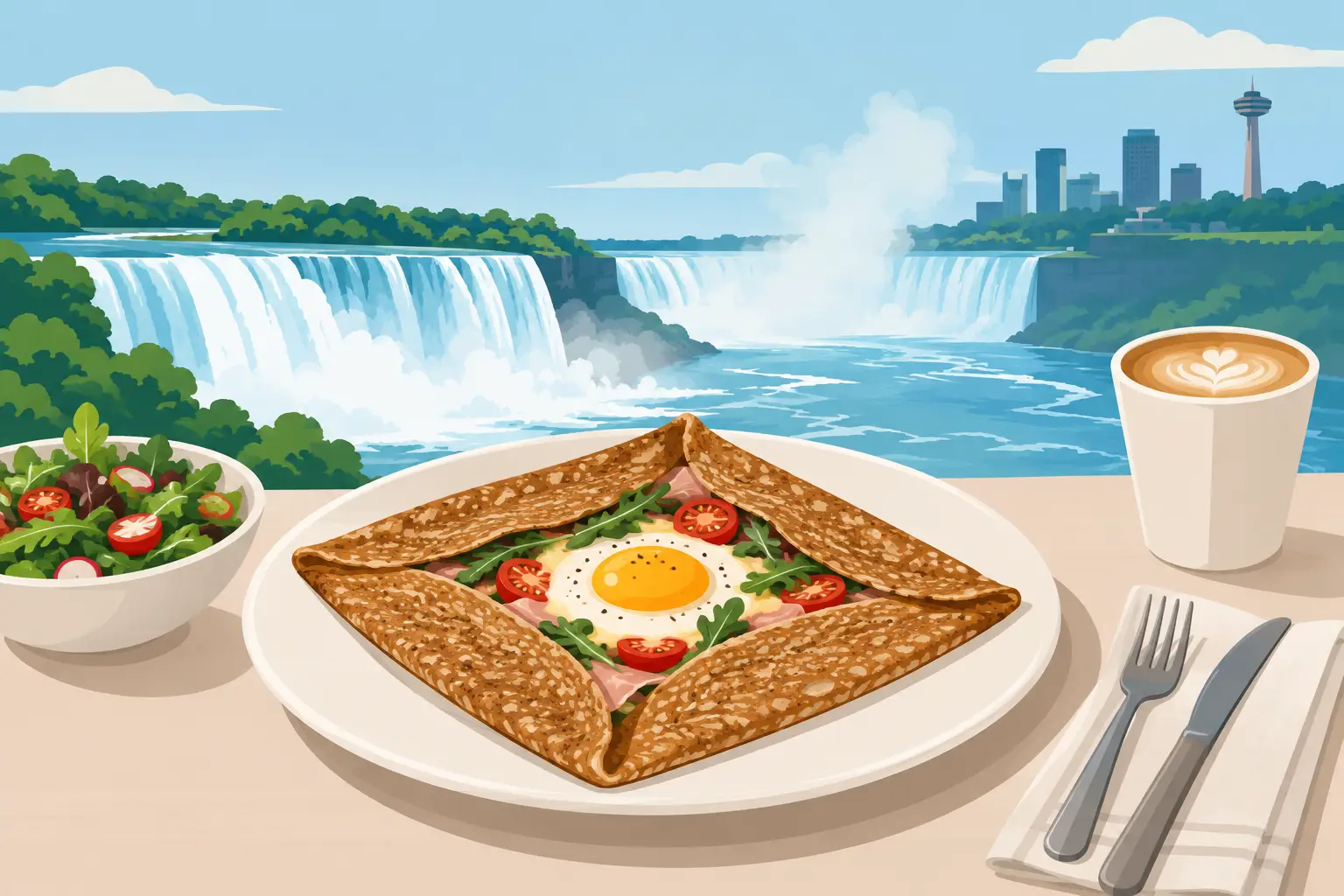 How to Order Savoury Galettes in Niagara Falls