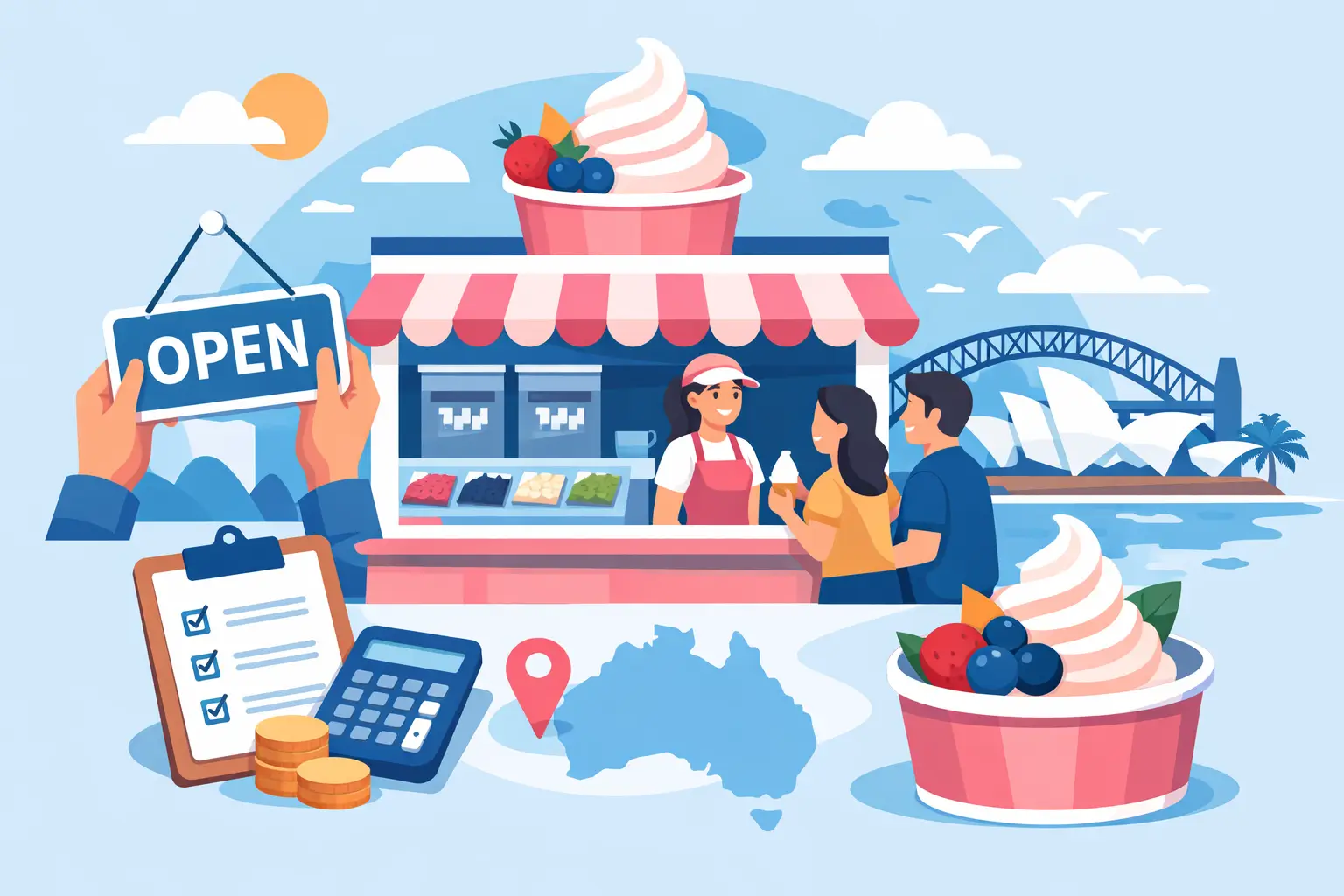 How to Open a Frozen Yoghurt Shop in Australia