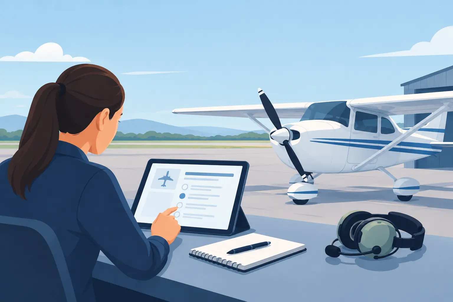 PSTAR Practice Test for Your First Solo Flight