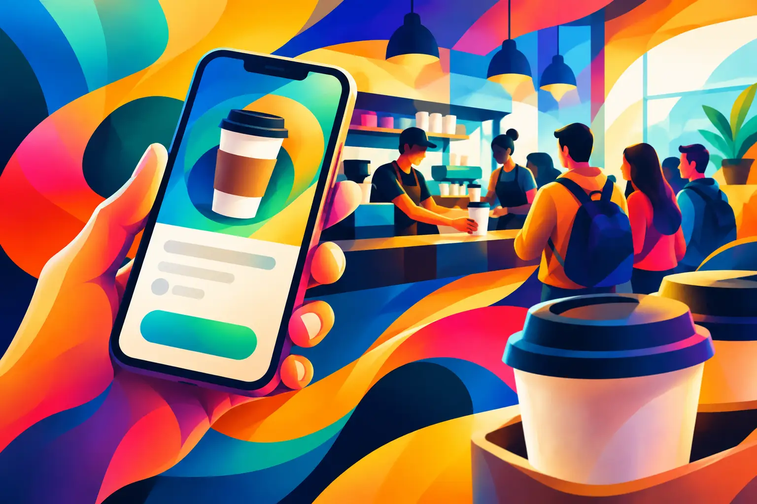 Mobile Ordering for Coffee Shops That Get Busy