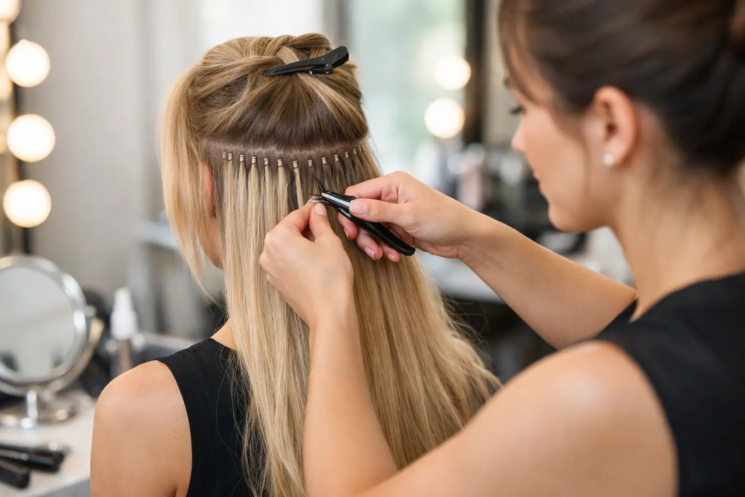 How Often to Maintain Hair Extensions for Clients