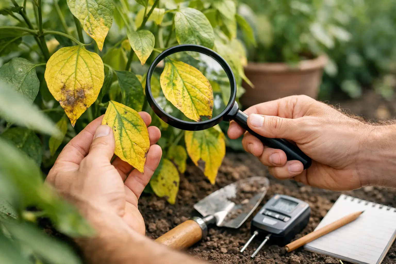 How to Diagnose Yellowing Garden Leaves Fast