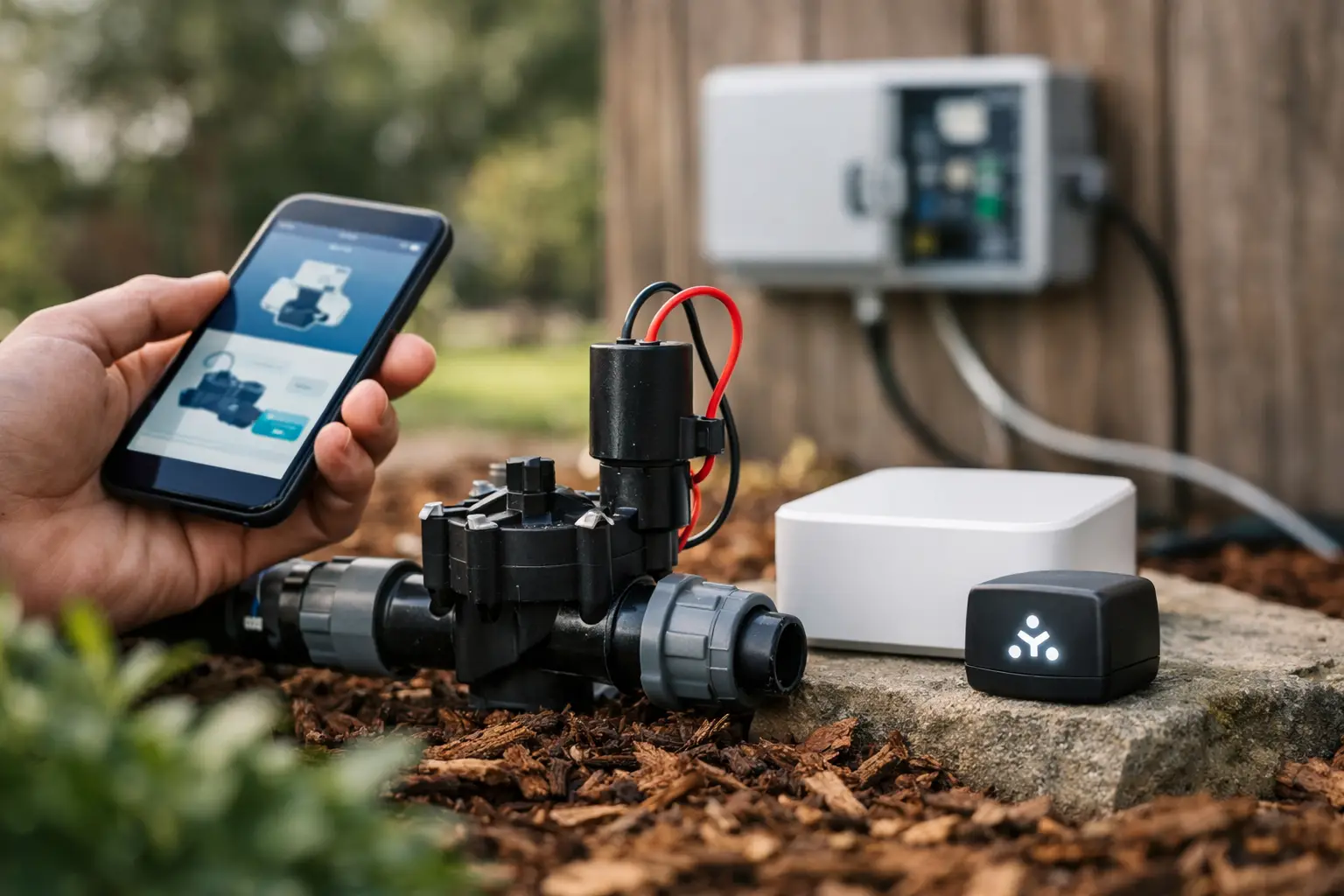 How to Connect an Irrigation Valve to Matter