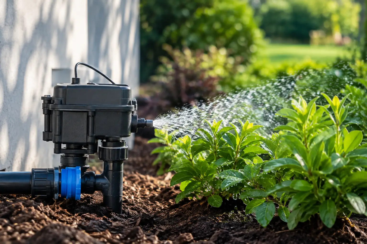 Valve Control That Waters to Plant Needs