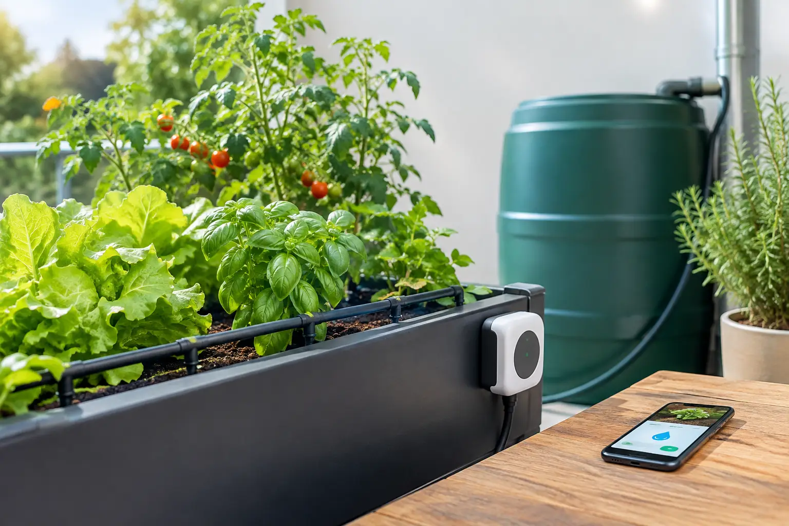Beginner Smart Garden Setup That Saves Water