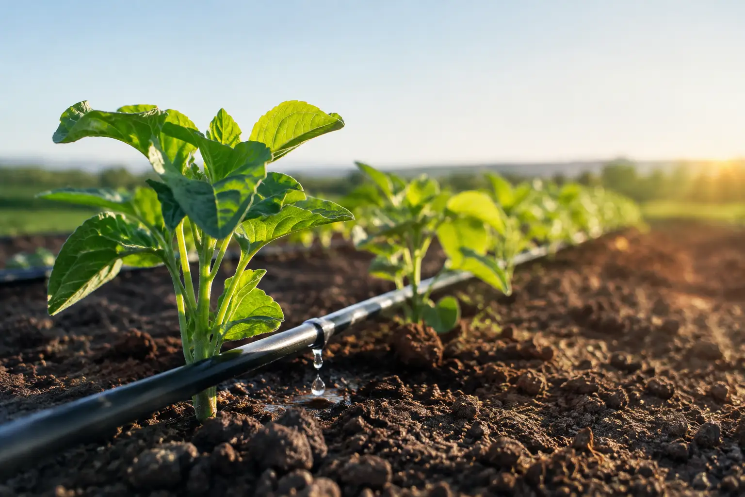 An Irrigation Efficiency Example That Saves Water