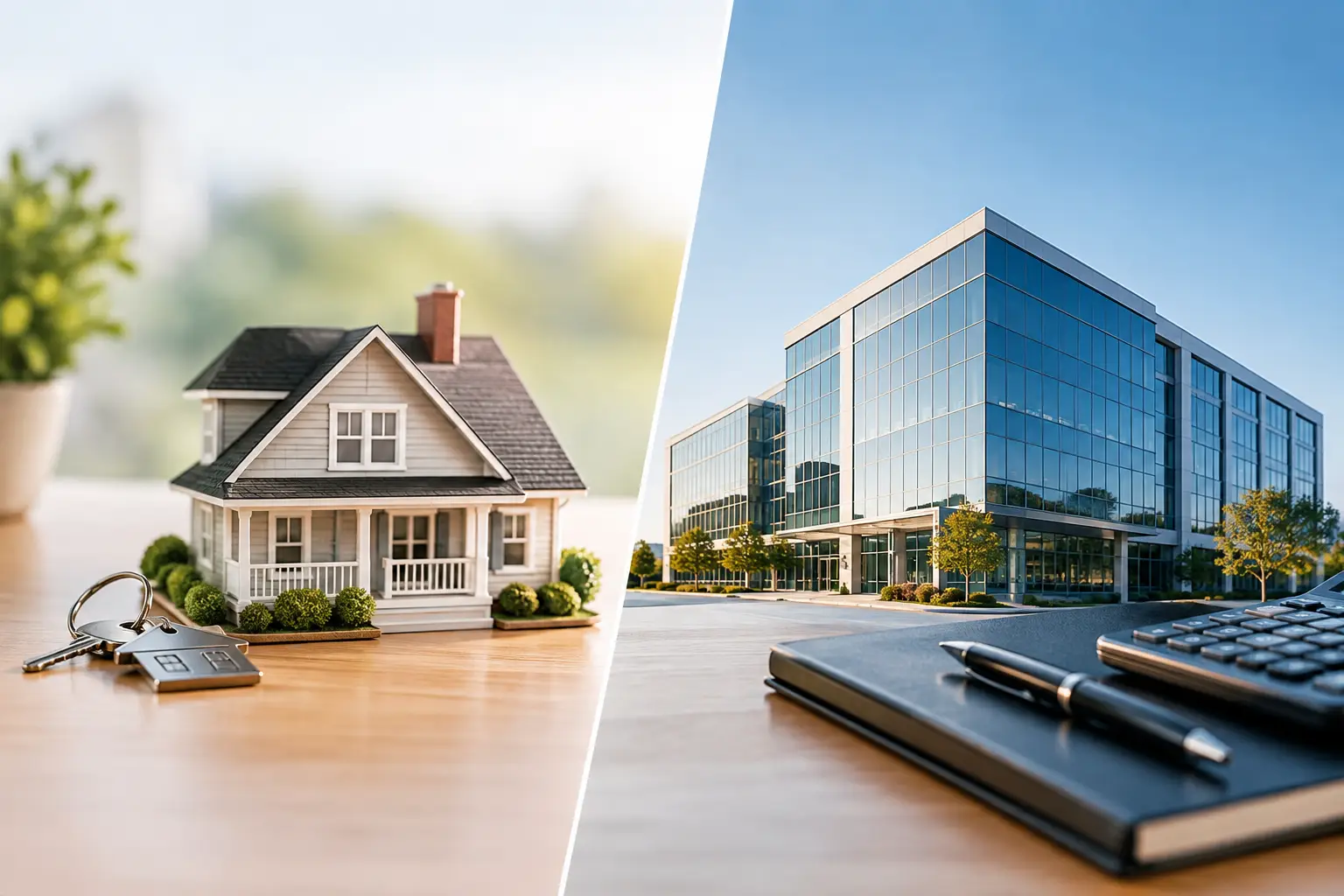 Residential vs Commercial Property Finance