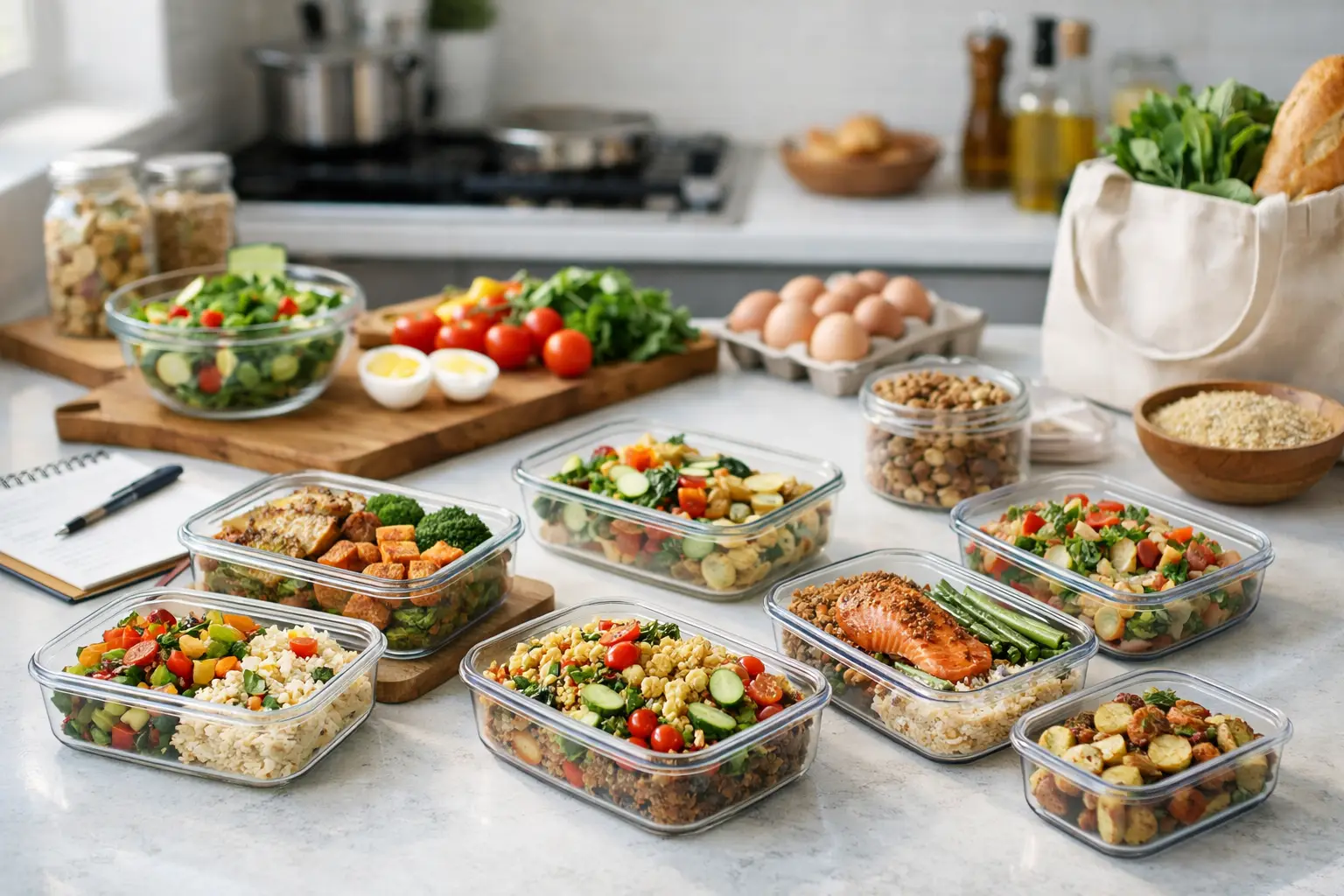 Beginner Guide Meal Prep for a Less Busy Week
