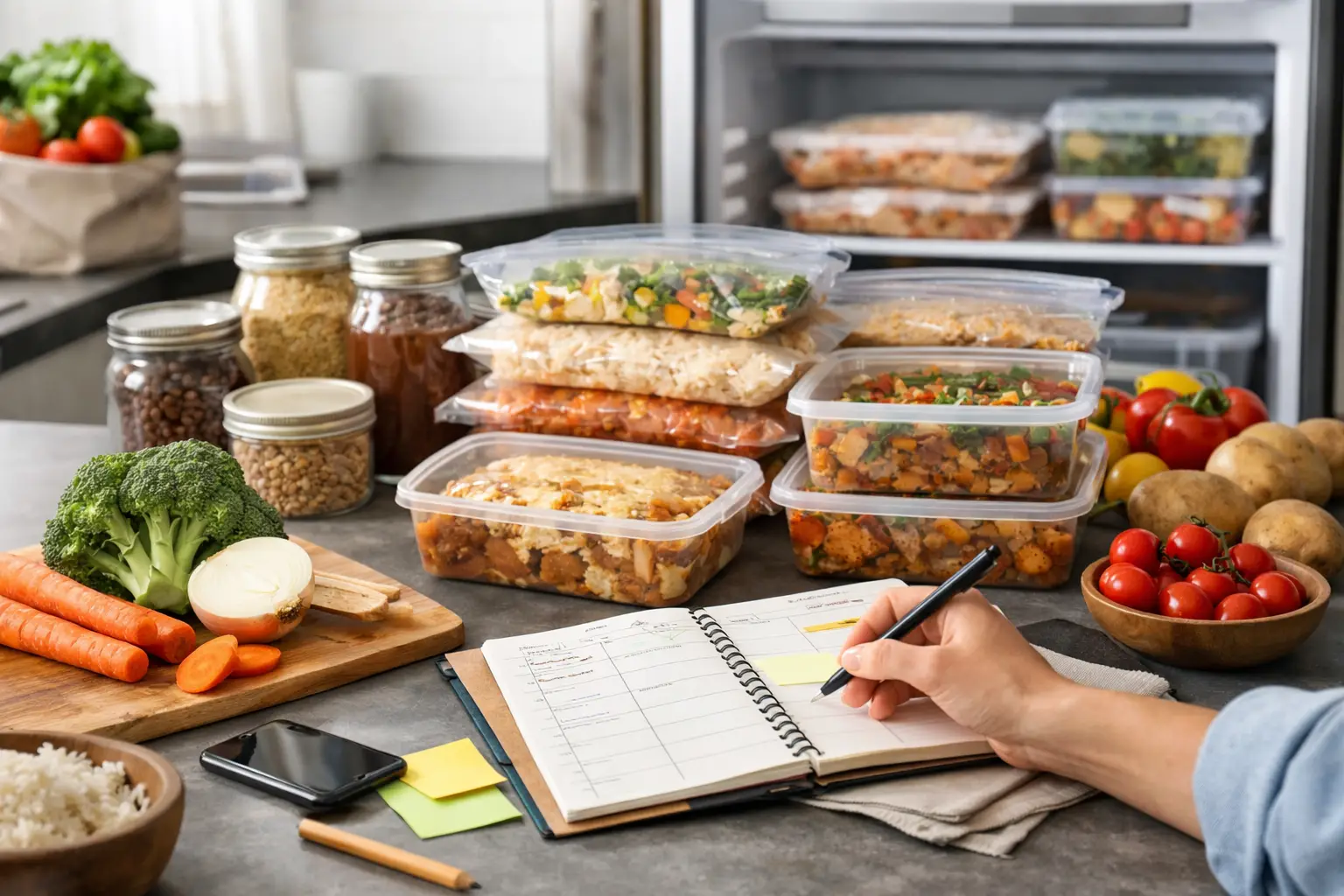 How to Plan Freezer Meals Without Wasting Food