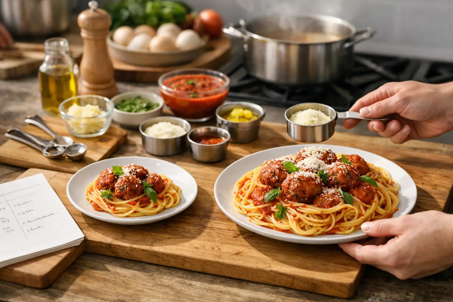 How to Scale Recipe Servings Without Ruining Dinner