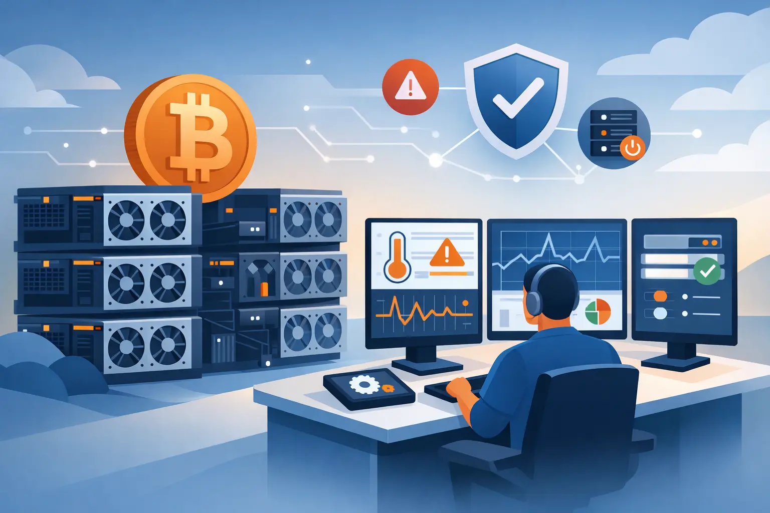 Bitcoin Mining Farm Monitoring That Stops Downtime