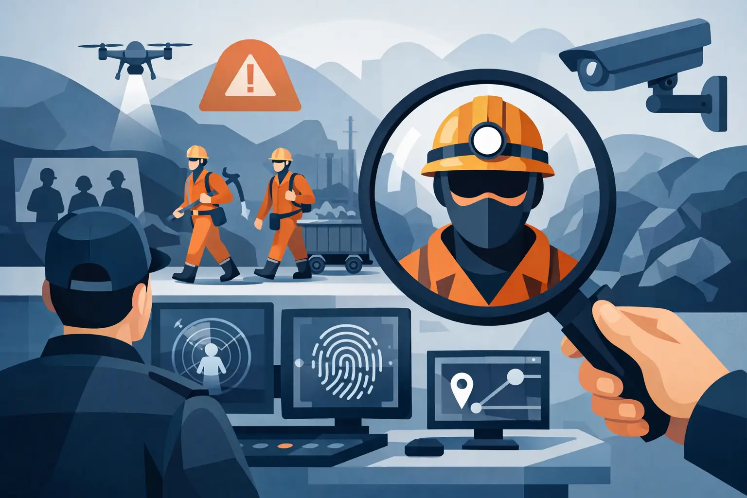 How to Detect Stolen Mining Workers Fast