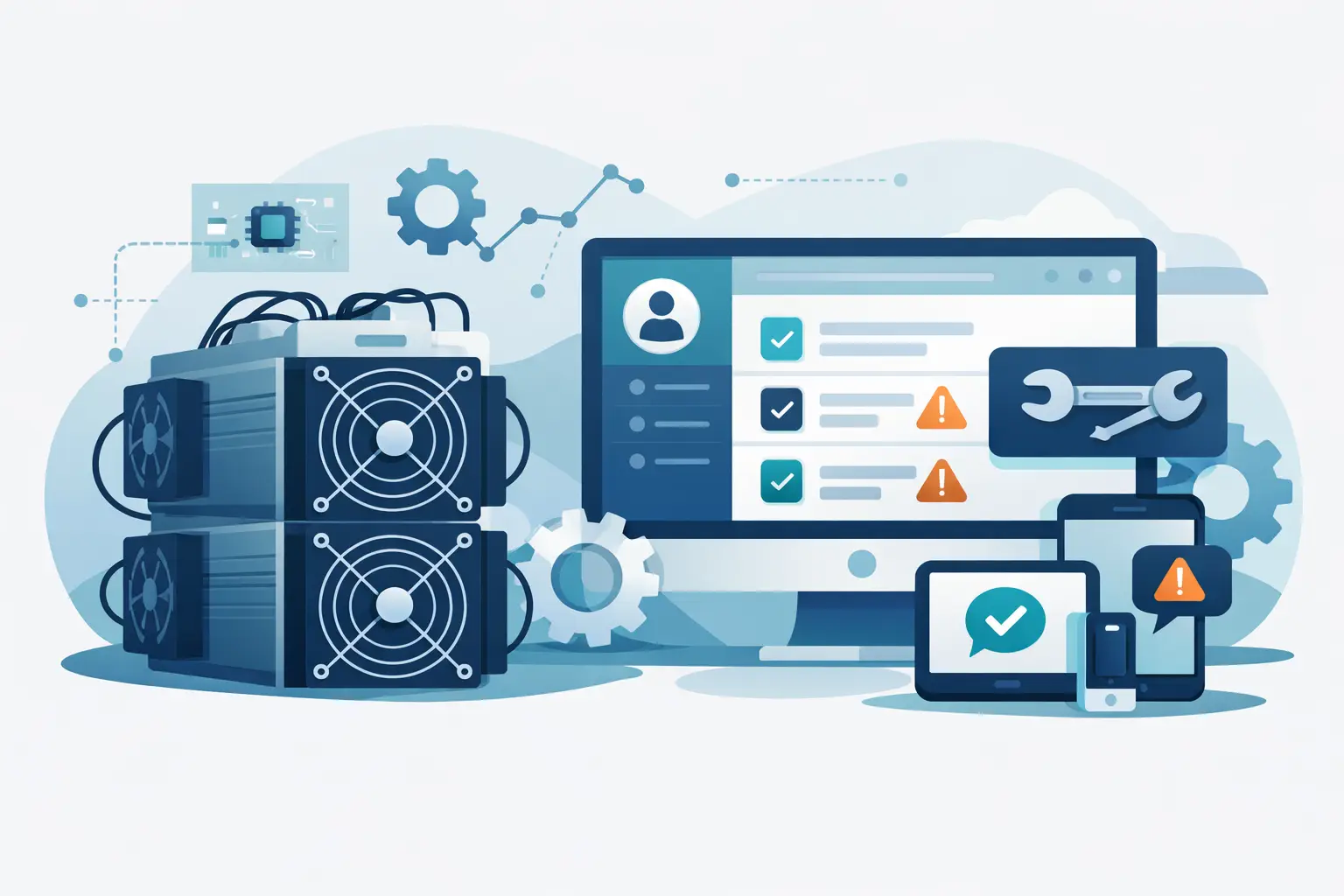 Automated Maintenance Ticketing Software for ASICs